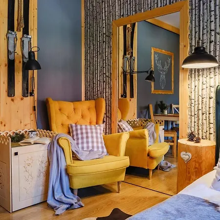 Quarto em Acomodações Particulares Jodla Jacuzzi&sauna Poronin