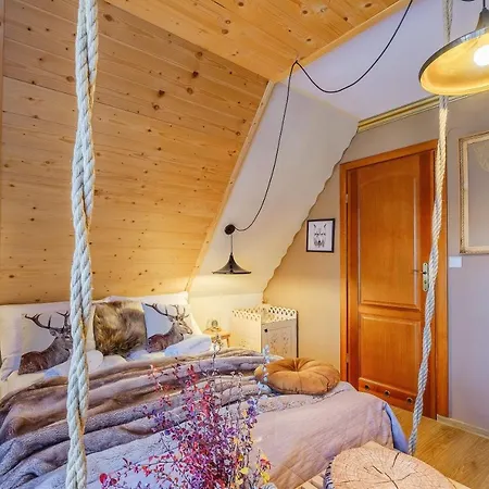 Jodla Jacuzzi&sauna Quarto em Acomodações Particulares Poronin